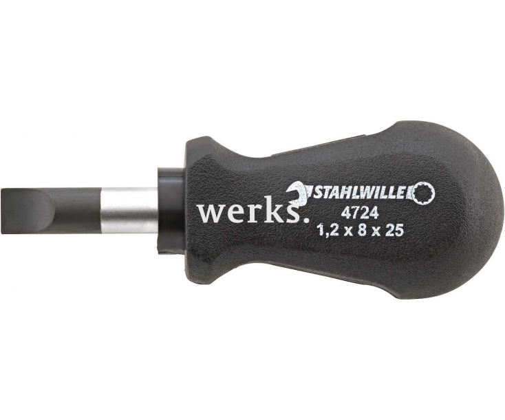 Отвертка карбюраторная шлицевая DRALL 4724 2 1,0х5,5х25 Stahlwille 47241060