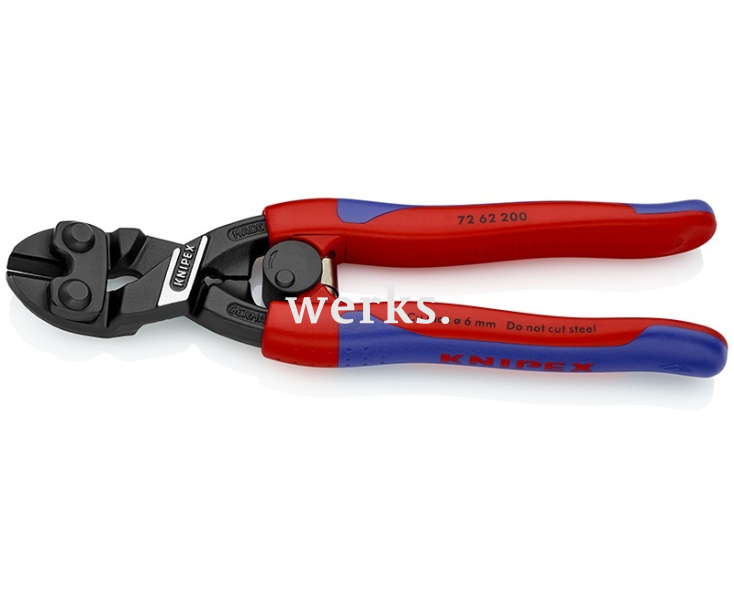 Кусачки боковые усиленные для мягких материалов Knipex KN-7262200