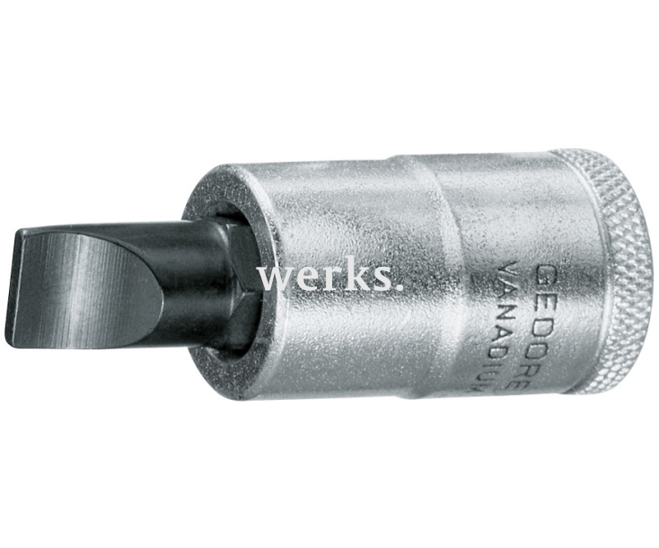 Головка торцевая с отверточной вставкой 1/2