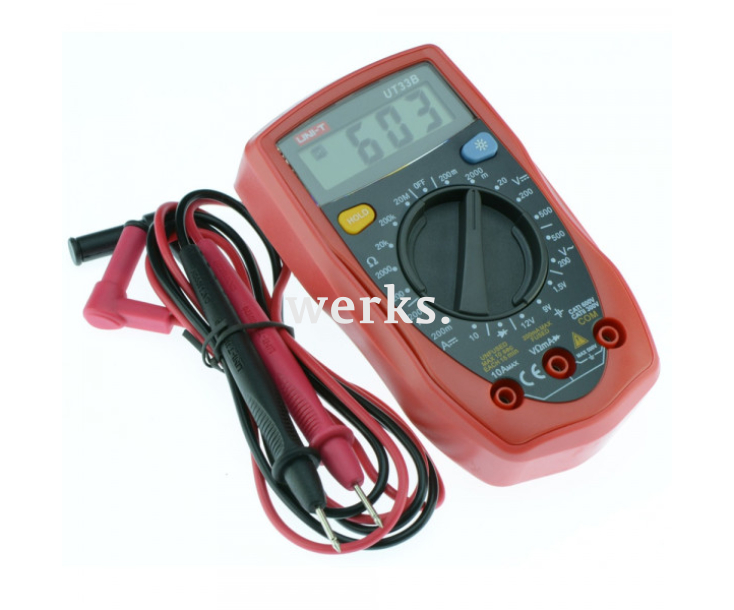 Мультиметр цифровой наладонный UNI-T UT33B