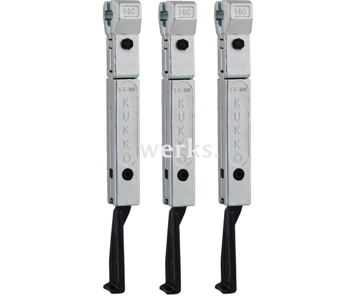 3 особо узких захвата  (комплект) KUKKO 1-194-S