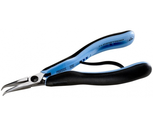 Плоскогубцы с длинными узкими загнутыми губками 155.5мм Lindstrom RX 7892