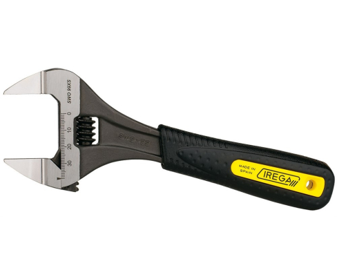 Ключ гаечный разводной фосфатированный с широким раскрытием губок и со шкалой 39 мм ERGOTOP Irega ERGO-SWO-99XS/CBE-8
