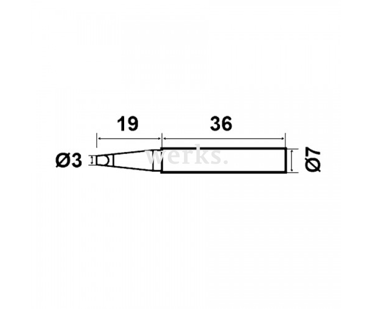 Жало для паяльника ProsKit 5PK-976N-B6