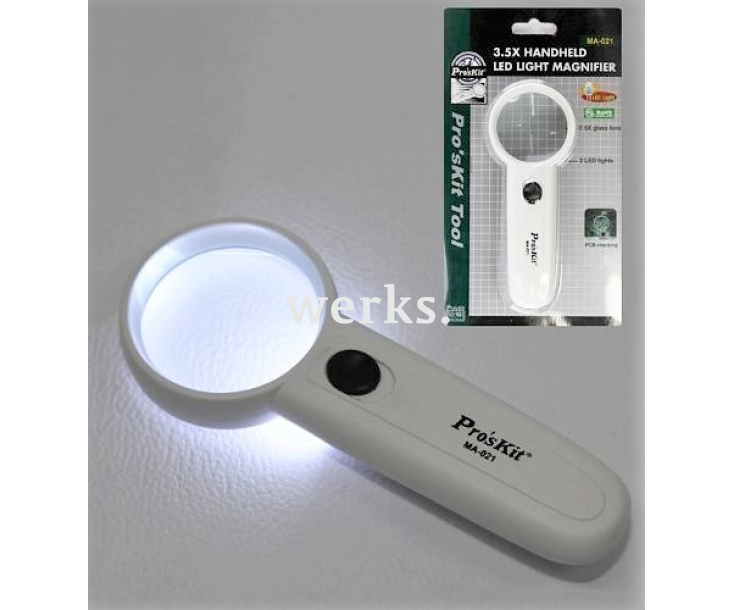 Лупа ручная с подсветкой ProsKit MA-021