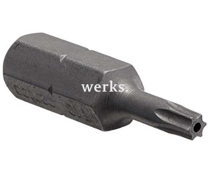 Бита Felo Industrial серия 027 TORX TR для винтов с предохранительным штифтом TX10 TR x 25 02710010