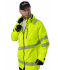 Летняя сигнальная куртка-парка Brodeks KS 223 желтый (XS)