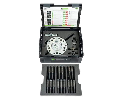 Гидравлический съемник ступиц грузовых автомобилей, автобусов с максимальным усилием натяжения 30 т KUKKO Y-60-200