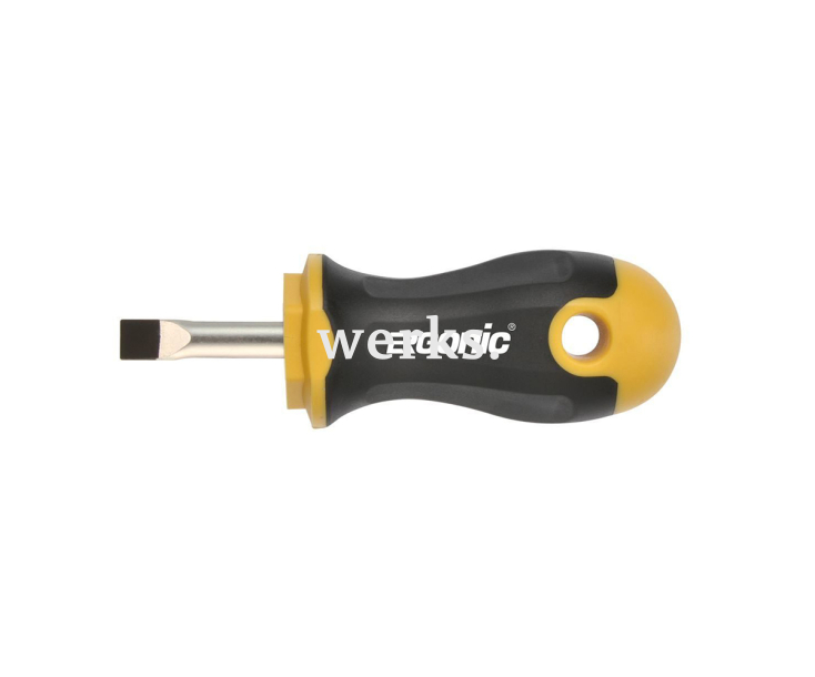 Отвертка Felo Ergonic Stubby шлицевая 5,5 x 25 40055010