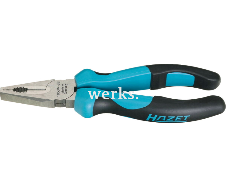 Плоскогубцы комбинированные режущие 160 мм Hazet 1850M-22