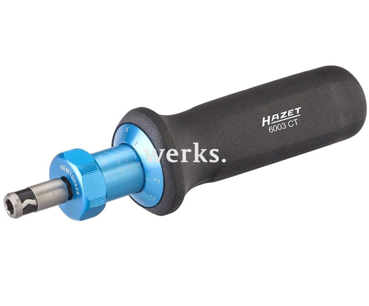 Отвертка динамометрическая 1/4" Hazet 1-6 Нм 6003CT
