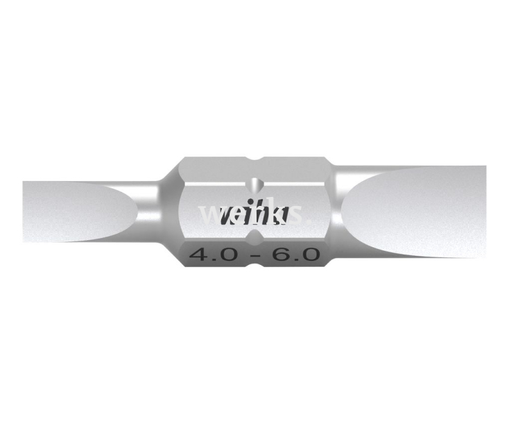 Бита двусторонняя шлицевая Wiha Standard 7410Z 43859 5,5 x 6,5 х 30 мм 10 шт.