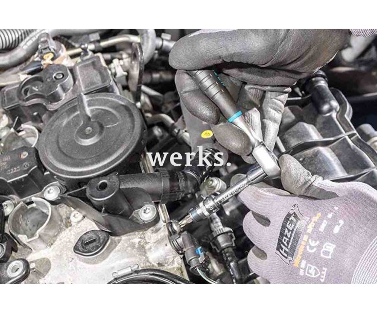 Трещотка реверсивная 1/4" 116 мм мелкозубчатая Hazet 863HP