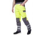 Мультизащитные брюки Brodeks MS38-61 желтый/серый (66)