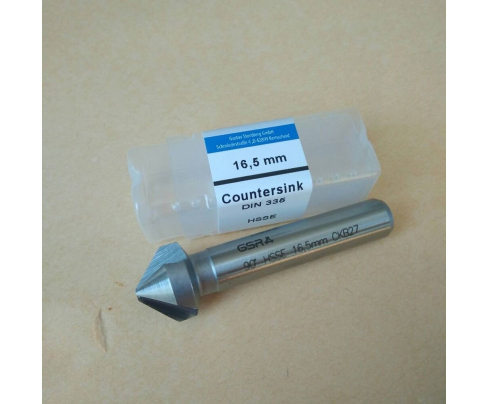 Зенковка CBN DIN335 C/90° HSSE 16,5 mm М8 GSR B04044165