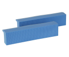 Тисочные накладки с магнитной полосой, пластик, синие KUKKO 545K140
