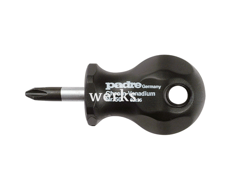 Короткая отвёртка 25 мм. 50 01x25 Padre 5000135
