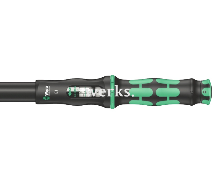 Динамометрический ключ Wera Click-Torque E 1 200-1000 Nm с трещоткой с реверсом WE-075630