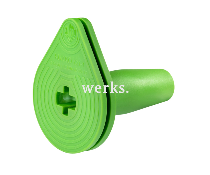 Держатель зубила с защитой руки от перекатывания (Держатель зубила 20x12 - 26x13, 26x7, 16 - 20) KUKKO 721-1