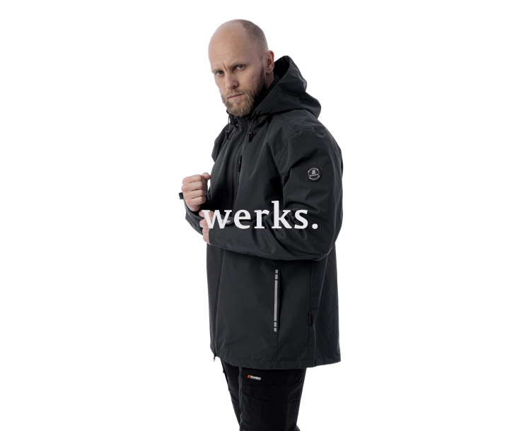 Летняя куртка-парка Brodeks KS213 черный (L)