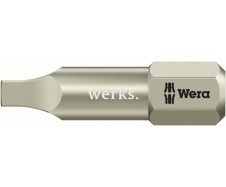 Насадка для винтов с внутренним квадратом Wera 3868/1 TS WE-071025  # 2 х 25 нержавеющая сталь Torsion (10 шт)