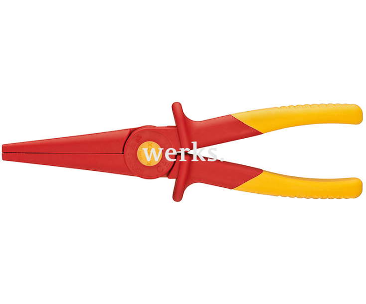 Плоские круглогубцы из пластмассы изолированные VDE Knipex KN-986202