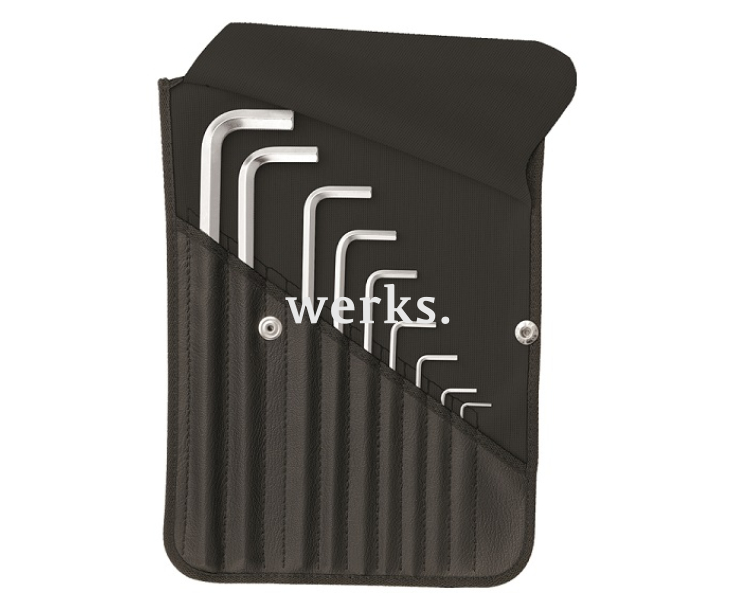 Набор длинных дюймовых штифтовых шестигранных ключей HEX PB Swiss Tools PB 214Z.K 8 шт.