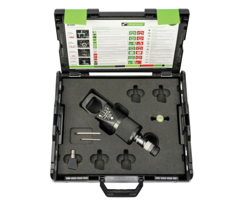 Гидравлический гайкорез с приводом от насоса,  в чемодане KUKKO Y-57-32