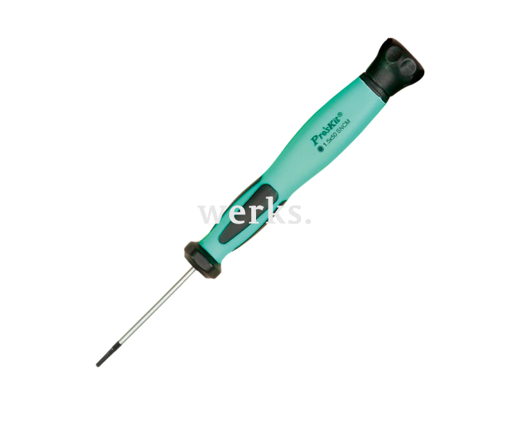 Отвертка прецизионная антистат. HEX ProsKit SD-083-H1.5 1.5x50