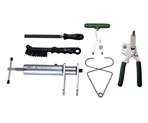 Набор инструментов для суппорта дисковых тормозов KUKKO 126-10