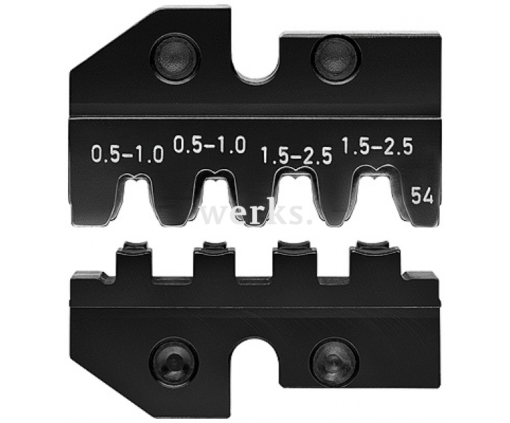 Плашка опрессовочная для модульного штекера Knipex KN-974954