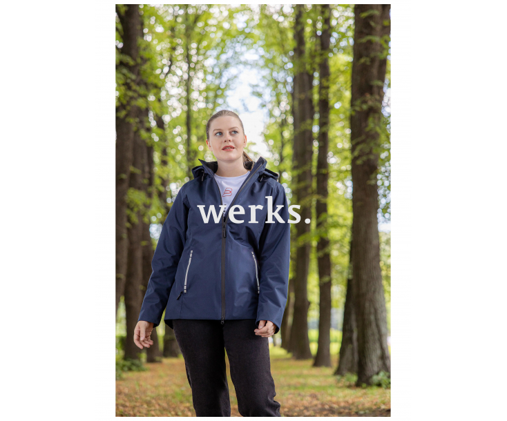 Женская летняя куртка-парка Brodeks KS238 синий (L)