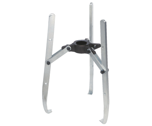 Универсальный трёхзахватный съёмник с шарнирными захватами  (без гидроцилиндра для привода от насоса) KUKKO Y10-208