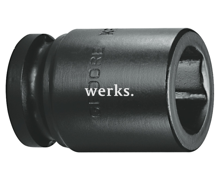 Головка ударная торцевая для легкового автомобиля 1/2