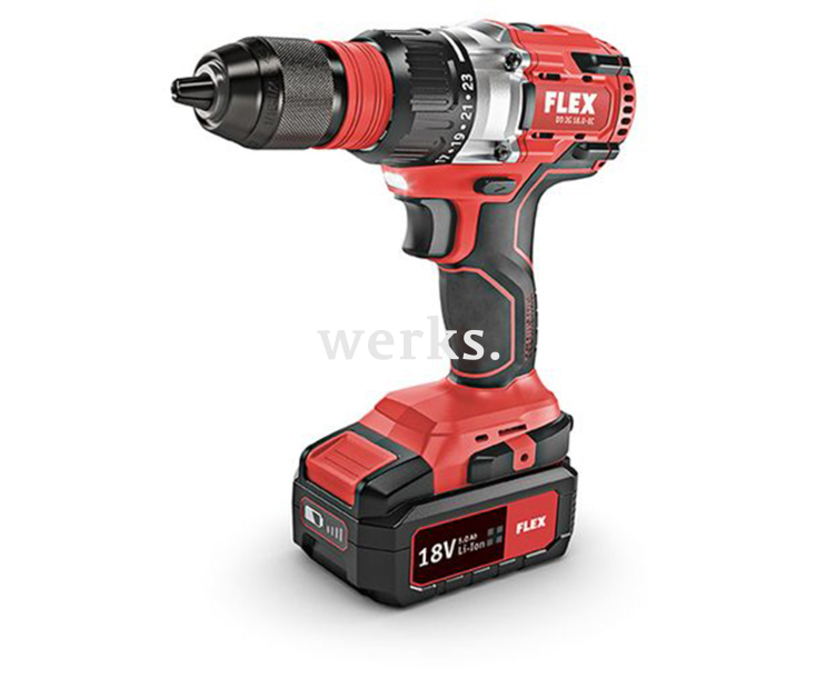 Двухскоростной аккумуляторный шуруповерт 18 В DD 2G 18.0-EC C Flex 491225