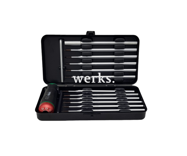 Набор с динамометр. отверткой 0.6-1.5 Нм и битами Felo SL PH PZ TORX PH/SL PZ/SL 12 предметов 10099616