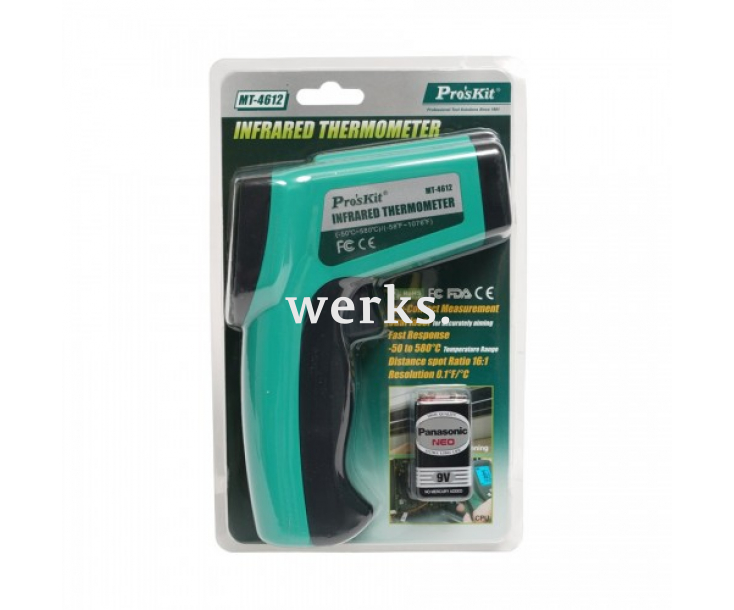 Термометр цифровой инфракрасный ProsKit MT-4612