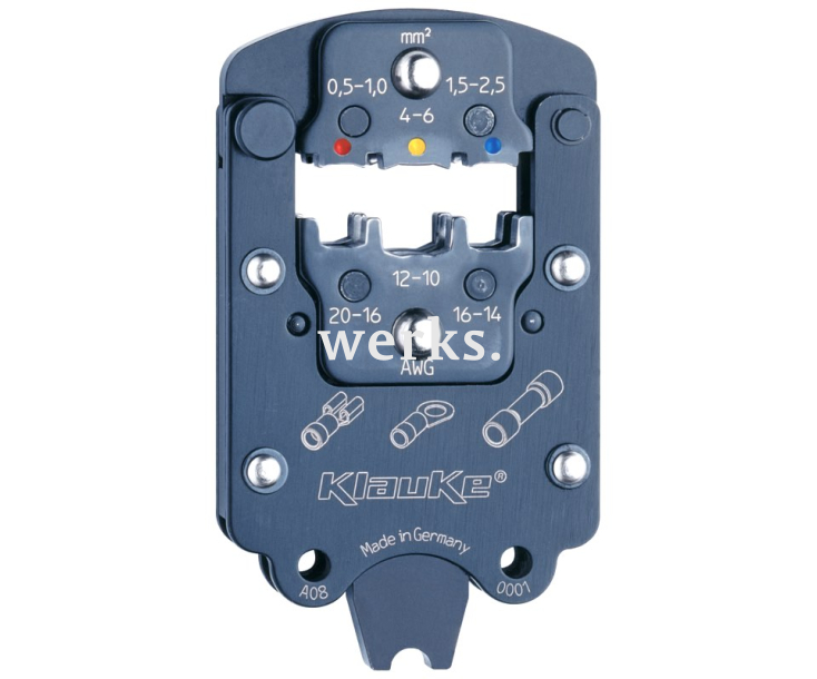Сменная пресс-головка Klauke-Pro для изолированных наконечников 0,5-6,0 мм² KLKKP82