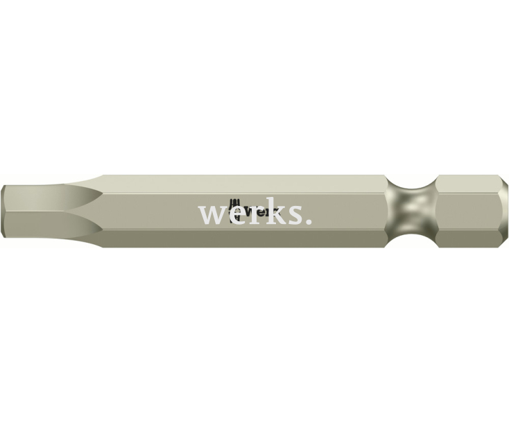 3840/4 TS Насадка для винтов с внутренним шестигранником 6х89 мм, нержавеющая сталь Wera WE-071104 (10 шт)