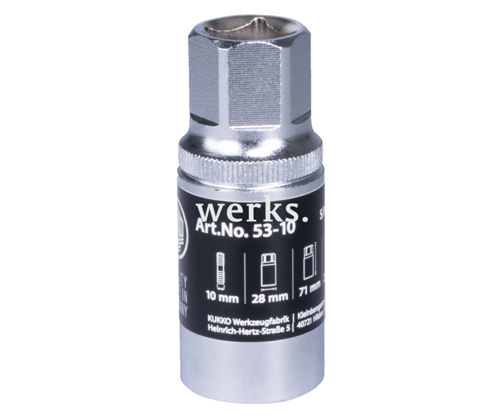 Шпильковёрт для работы в ограниченном пространстве KUKKO 53-10