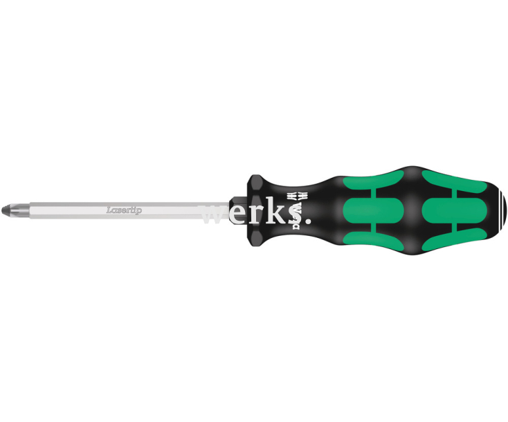 Отвертка Pozidriv Wera Kraftform 355 SK PZ WE-009342 PZ 2 х 100 крестовая