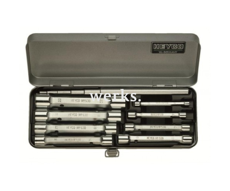 Набор торцовых ключей двусторонних K 530 Heyco HE-00530944080 8 штук
