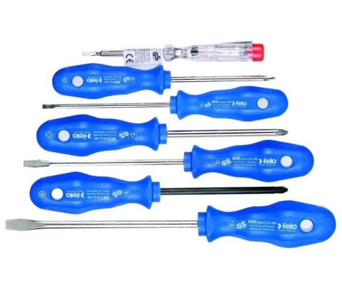 Набор отверток Felo SL PH PZ 7 предметов 80097198