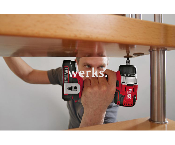 Двухскоростной аккумуляторный шуруповерт 18 В DD 2G 18.0-EC C Flex 491225