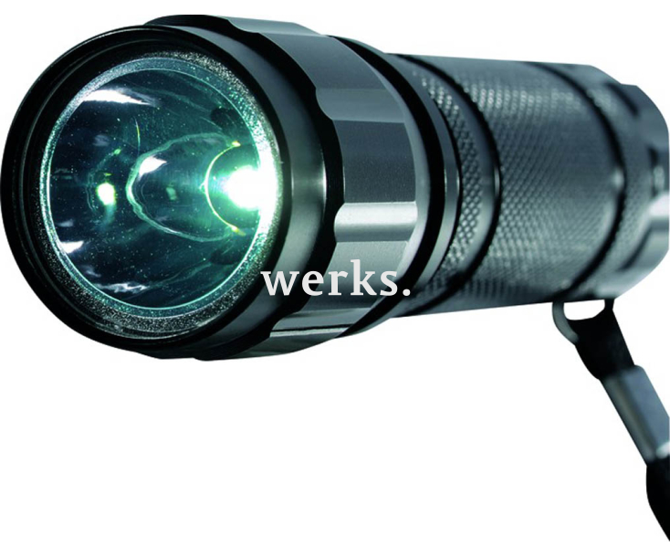 Фонарь карманный телескопический светодиодный Heyco HE-01721000100