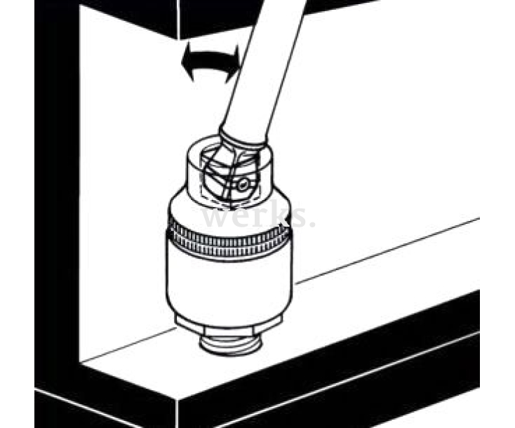 Удлинитель 3/8" Wobble с шарниром 36 мм Hazet 8822-1