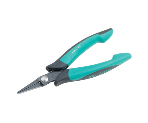 Плоскогубцы прецизионные прямые ProsKit PM-104D