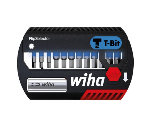 Набор с битами T-Bit HEX Wiha FlipSelector SB 7947-T303 41825, 13 предметов
