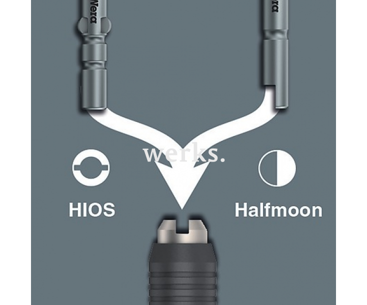Держатель насадок ручной Wera Kraftform Micro 1013 WE-051276