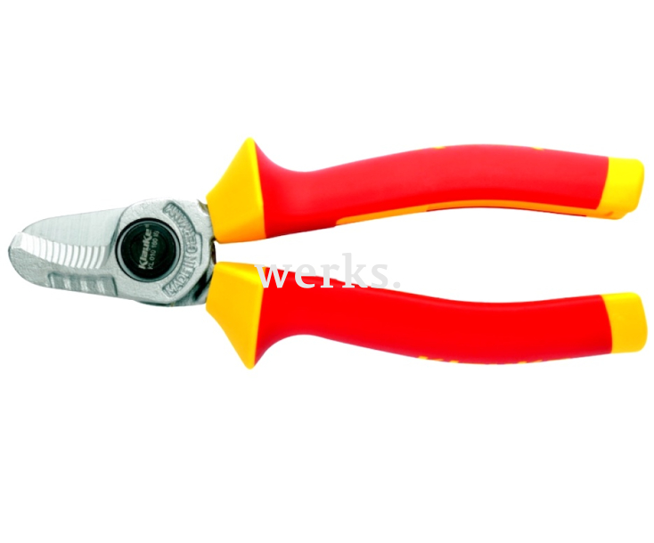 Ножницы VDE для медного и алюминиевого кабеля NYM и NYY Ø 25 мм сечением 70 мм² Klauke KLKKL010210IS